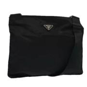 Pre-owned Canvas prada-bags Prada Vintage , Black , Dames