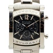 Pre-owned Metal watches Bvlgari Vintage , Black , Heren