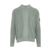 Stijlvolle Gebreide Cardigan Sweater Calvin Klein , Gray , Heren