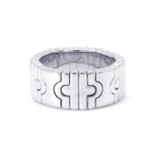 Pre-owned White Gold rings Bvlgari Vintage , Gray , Dames