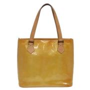 Pre-owned Leather louis-vuitton-bags Louis Vuitton Vintage , Yellow , ...