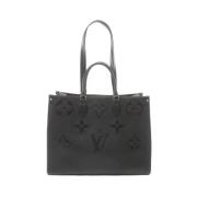 Pre-owned Leather louis-vuitton-bags Louis Vuitton Vintage , Black , D...