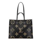 Pre-owned Canvas louis-vuitton-bags Louis Vuitton Vintage , Black , Da...