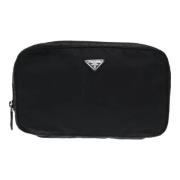 Pre-owned Fabric clutches Prada Vintage , Black , Dames