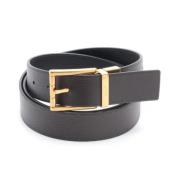 Pre-owned Leather belts Bally Pre-owned , Black , Dames