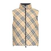 Omkeerbaar vest Burberry , Beige , Heren