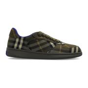 Sneakers Terras Burberry , Green , Heren