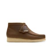 Wallabee Laarzen Clarks , Brown , Heren