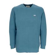 Midnight Blue Crew Fleece Sweater Vans , Blue , Heren