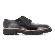 Zwarte Leren Schoenen Zwaluwstaart PS By Paul Smith , Black , Heren