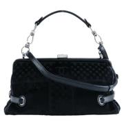 Pre-owned Leather chanel-bags Chanel Vintage , Black , Dames