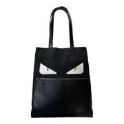 Pre-owned Nylon totes Fendi Vintage , Black , Dames