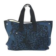 Pre-owned Fabric shoulder-bags Hermès Vintage , Blue , Dames