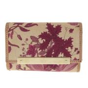 Pre-owned Canvas key-holders Gucci Vintage , Purple , Dames