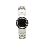 Pre-owned Metal watches Bvlgari Vintage , Black , Dames