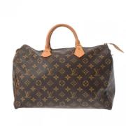 Pre-owned Fabric louis-vuitton-bags Louis Vuitton Vintage , Brown , Da...