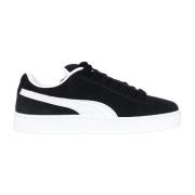 Zwarte Suede Sneakers voor Vrouwen Puma , Black , Dames