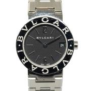 Pre-owned Metal watches Bvlgari Vintage , Black , Dames