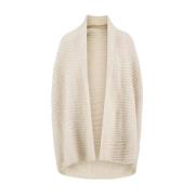 Mouwloos Vest Zusss , Beige , Dames