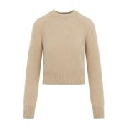 Natuurlijke Texas Sweater Dries Van Noten , Beige , Dames