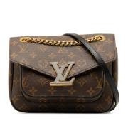 Pre-owned Canvas louis-vuitton-bags Louis Vuitton Vintage , Brown , Da...