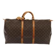 Pre-owned Canvas travel-bags Louis Vuitton Vintage , Brown , Dames