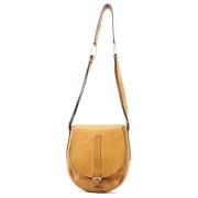 Pre-owned Leather prada-bags Prada Vintage , Beige , Dames