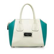 Pre-owned Leather handbags Valentino Vintage , White , Dames