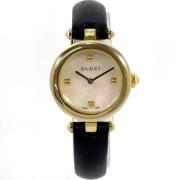 Pre-owned Stainless Steel watches Gucci Vintage , Yellow , Dames