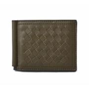 Pre-owned Leather wallets Bottega Veneta Vintage , Green , Dames