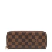 Pre-owned Canvas wallets Louis Vuitton Vintage , Brown , Dames