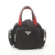 Pre-owned Leather prada-bags Prada Vintage , Black , Dames