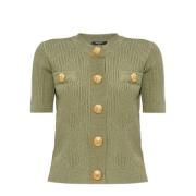 Kortemouwvest Balmain , Green , Dames