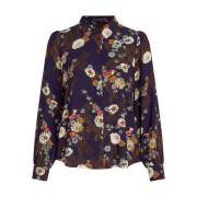 Maisie Blouse Lange Mouw Rising King Louie , Multicolor , Dames