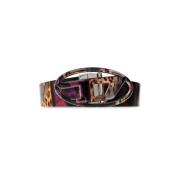 Omkeerbare riem Oval Diesel , Multicolor , Unisex