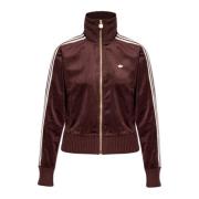 Sweatshirt met logo Adidas Originals , Brown , Dames