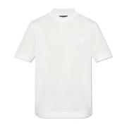 T-shirt met logo Emporio Armani , White , Heren