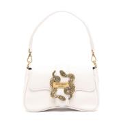 Beige Schoudertas voor Vrouwen Just Cavalli , White , Dames