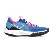 Sneaker met Vetersluiting en Versterkte Oogjes Nike , Blue , Heren