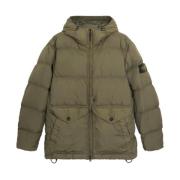 Winddichte Crinkle Reps Jas Stone Island , Green , Heren