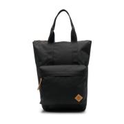 Zwarte Canvas Rugzak met Waterbestendig Timberland , Black , Heren