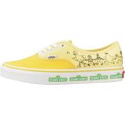 Authentieke Sesamstraat Sneakers Vans , Yellow , Dames