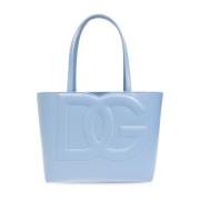 Tas DG Logo type-shopper Dolce & Gabbana , Blue , Dames