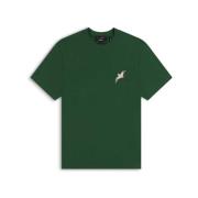 Single Bee Bird T-shirt Axel Arigato , Green , Heren