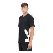 Zwarte Street Training T-shirt Adidas Originals , Black , Heren