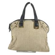 Pre-owned Leather fendi-bags Fendi Vintage , Beige , Dames