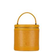 Pre-owned Leather louis-vuitton-bags Louis Vuitton Vintage , Yellow , ...