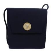 Pre-owned Canvas shoulder-bags Yves Saint Laurent Vintage , Blue , Dam...