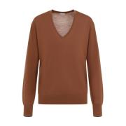 Rust Sweater voor Mannen Dries Van Noten , Brown , Dames