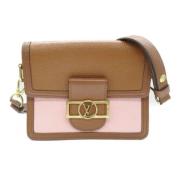 Pre-owned Leather louis-vuitton-bags Louis Vuitton Vintage , Brown , D...